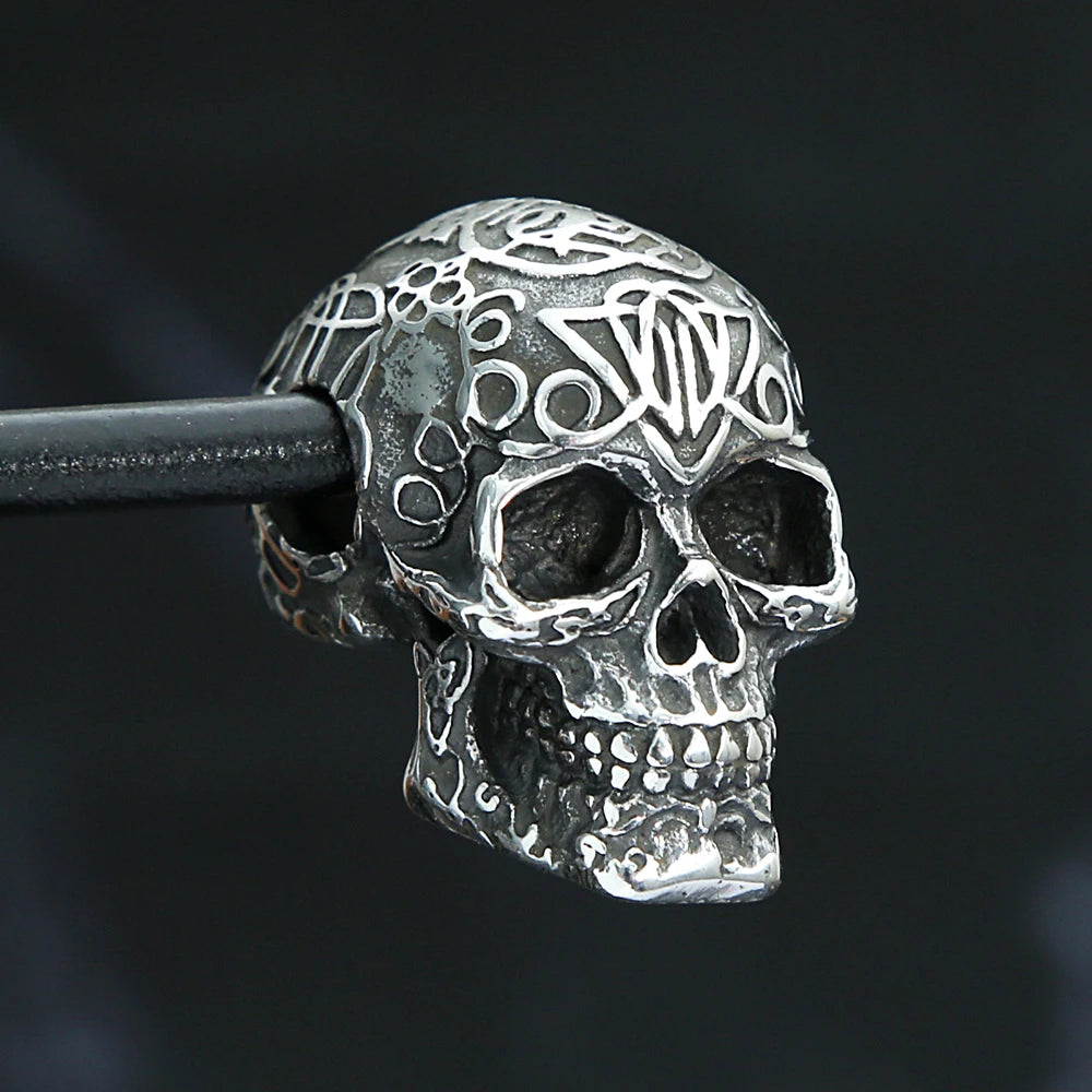COLLAR CALAVERA GOTICA