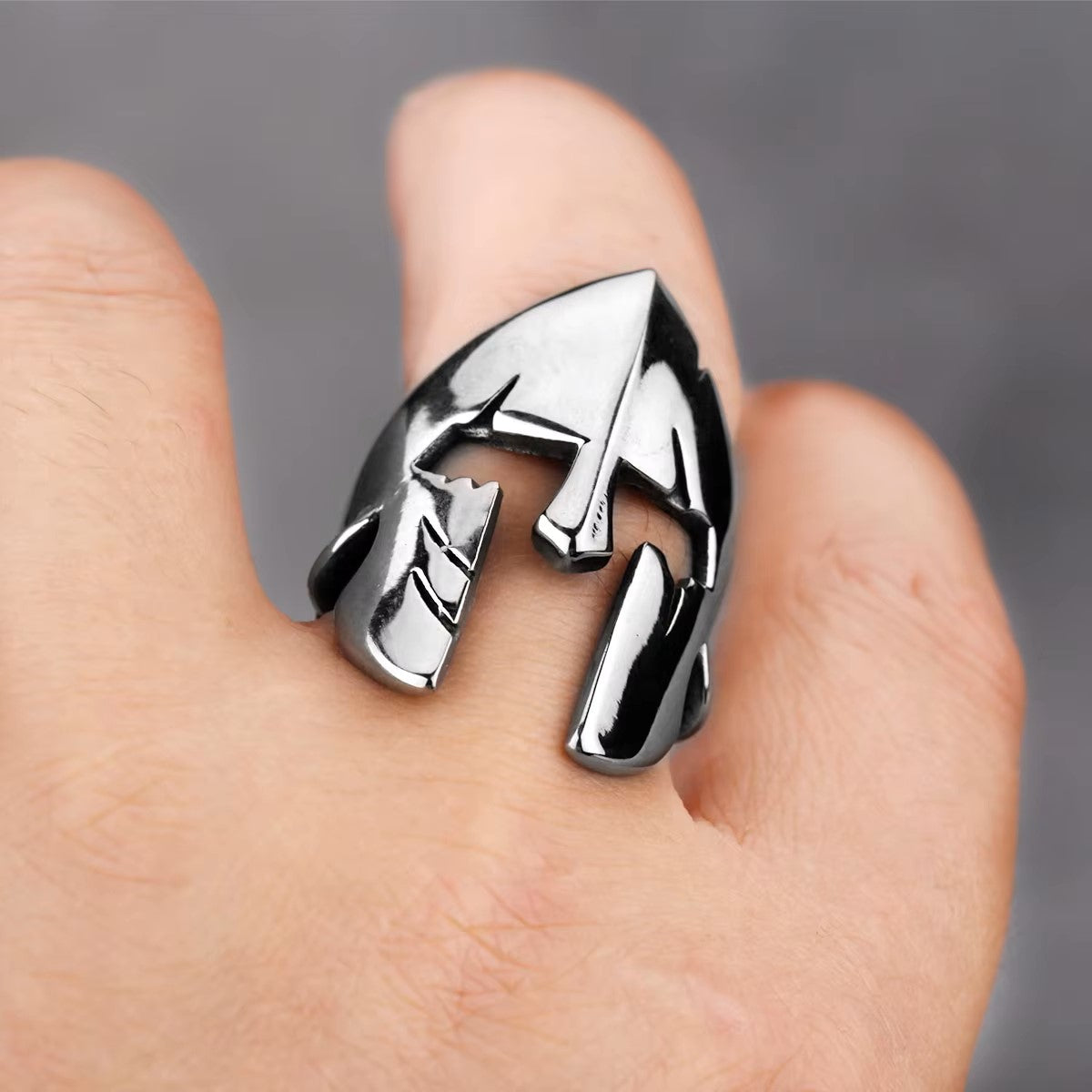 ANILLO CASCO GLADIADOR