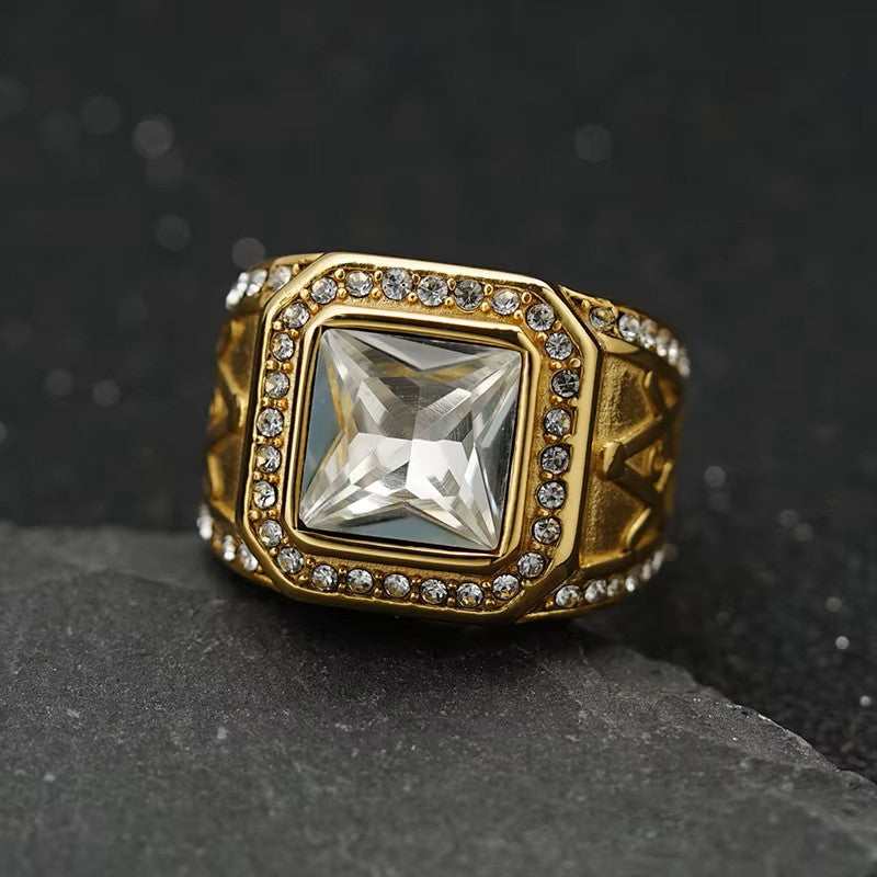 ANILLO MASON CON PIEDRA