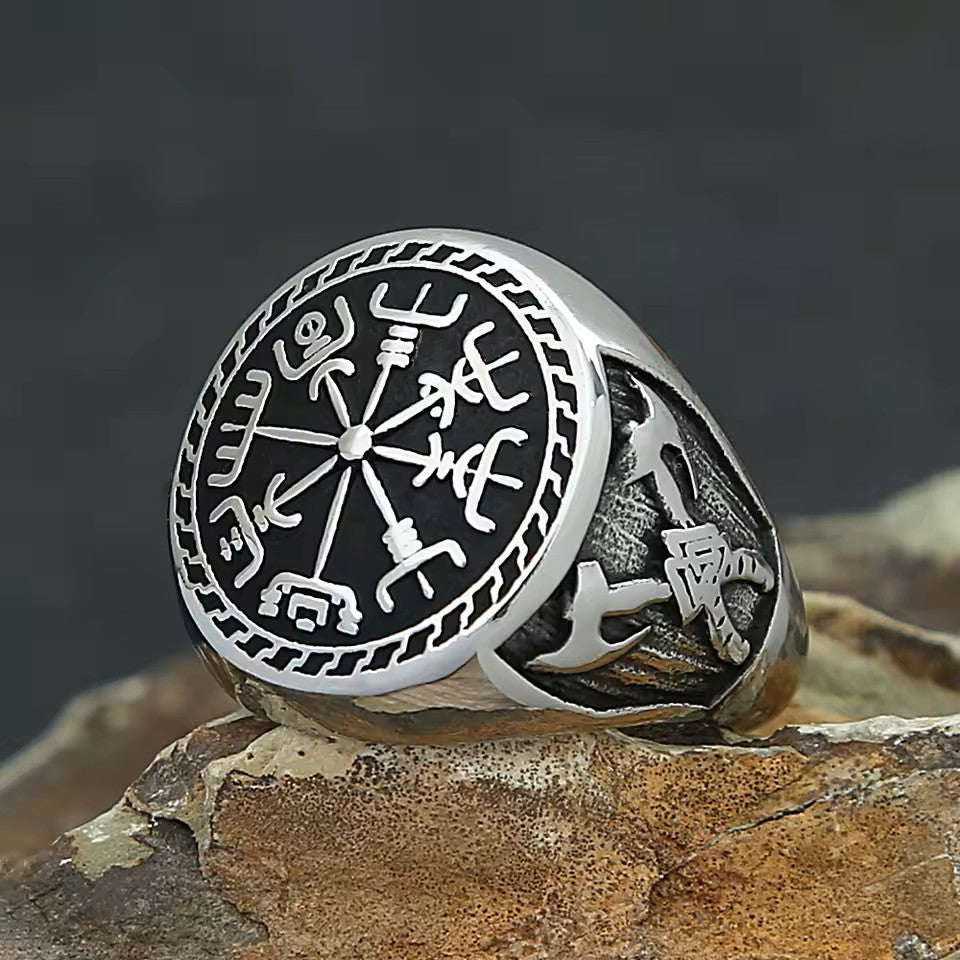 ANILLO BRUJULA VIKINGA