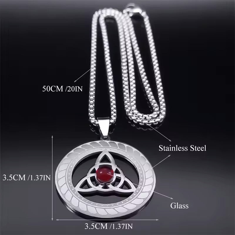 COLLAR TRIQUETA NUDO CELTA