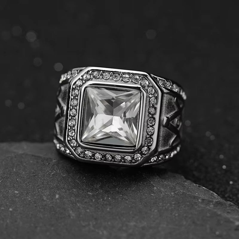 ANILLO MASON CON PIEDRA