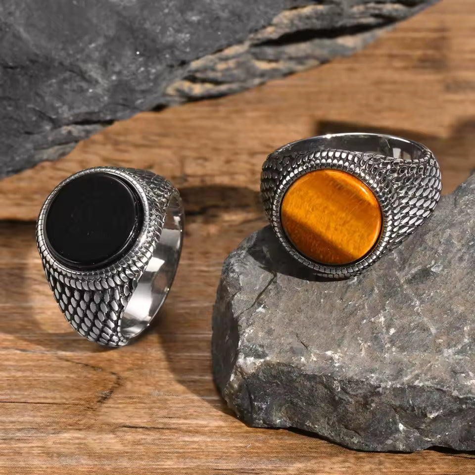 ANILLO PIEDRA PLANA