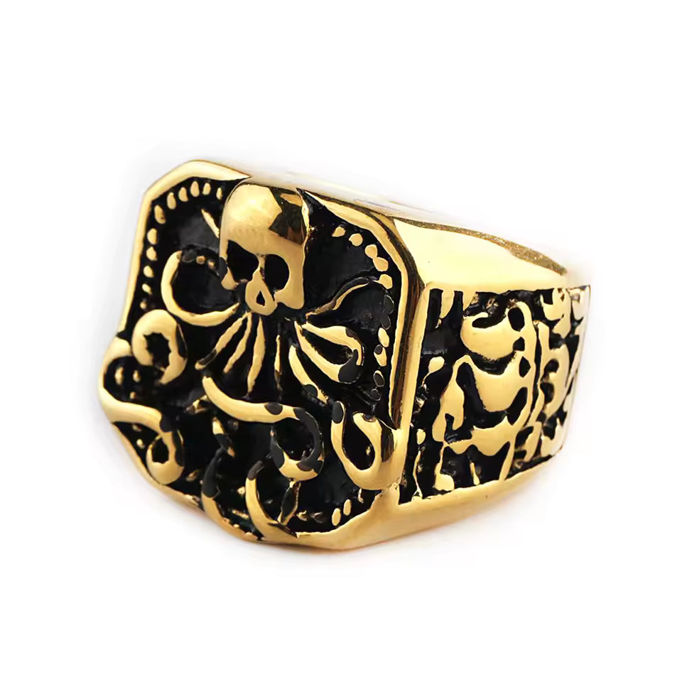 ANILLO PULPO ANIMAL