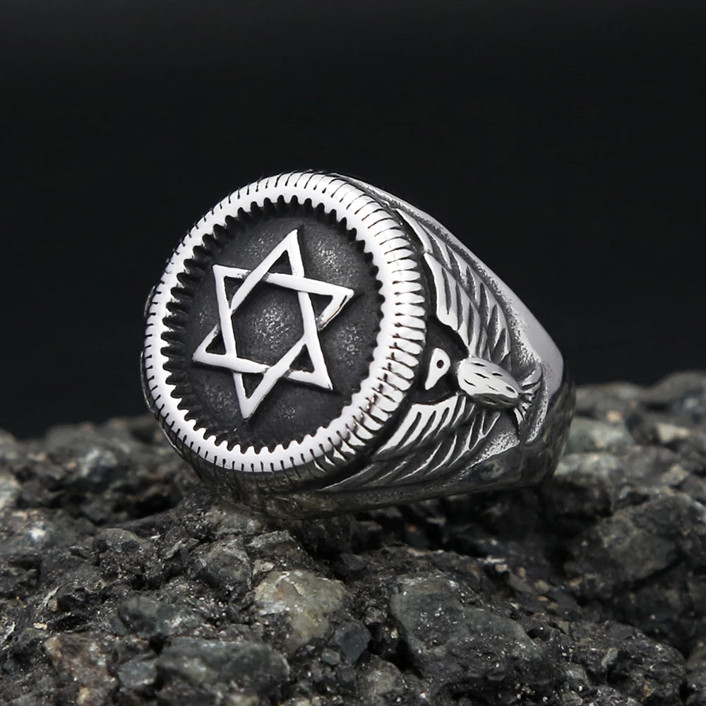 ANILLO DARK ESTRELLA DE DAVID