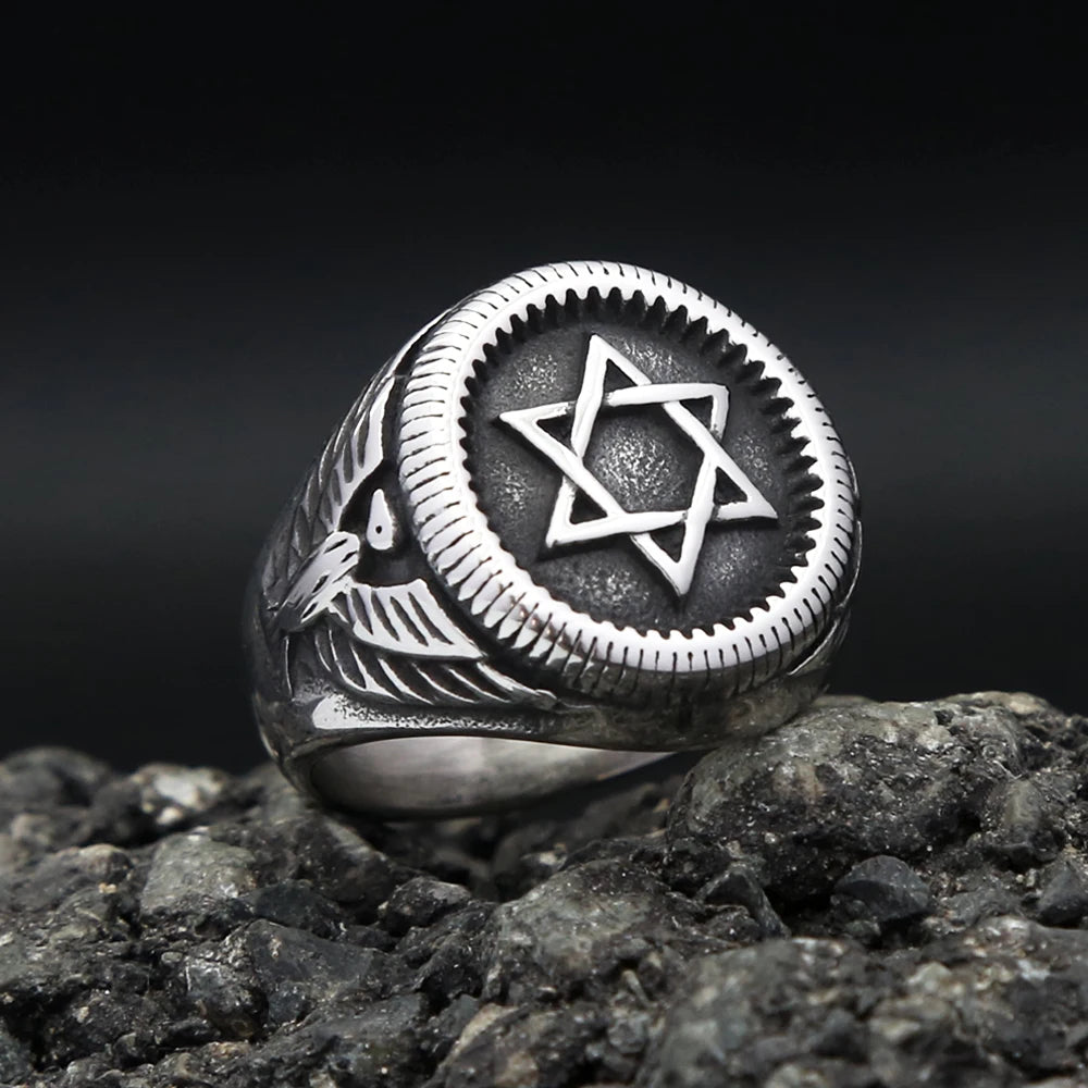 ANILLO DARK ESTRELLA DE DAVID