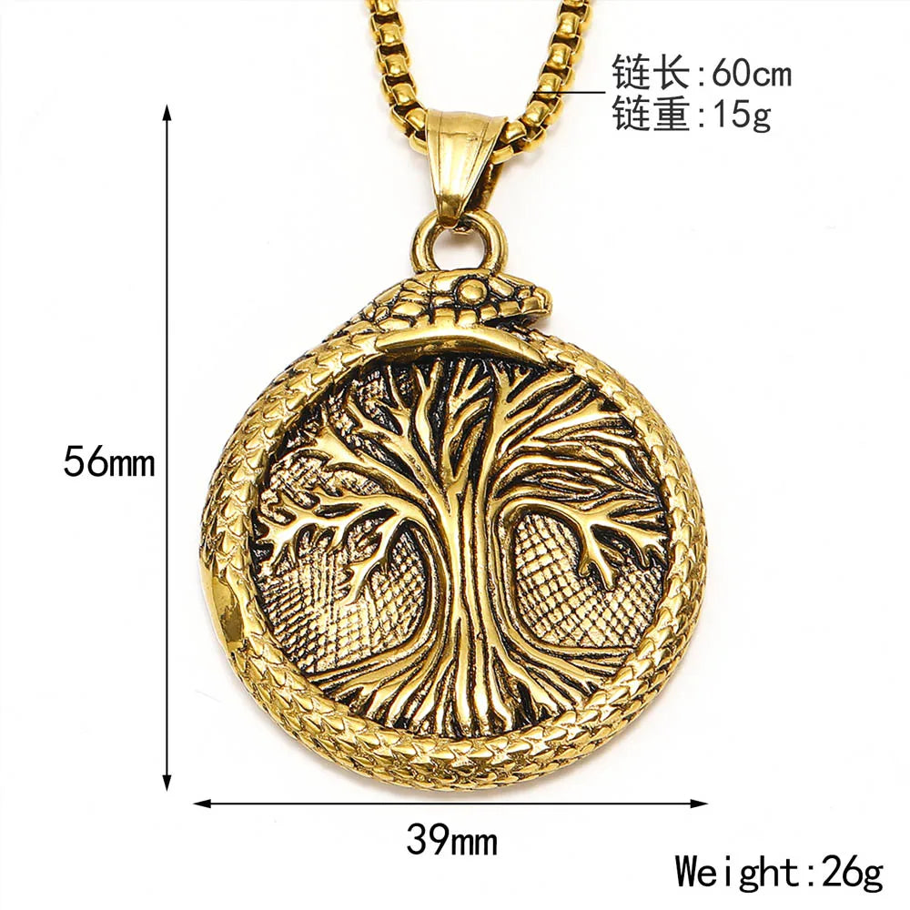 COLLAR ARBOL DE LA VIDA (REVERSIBLE)