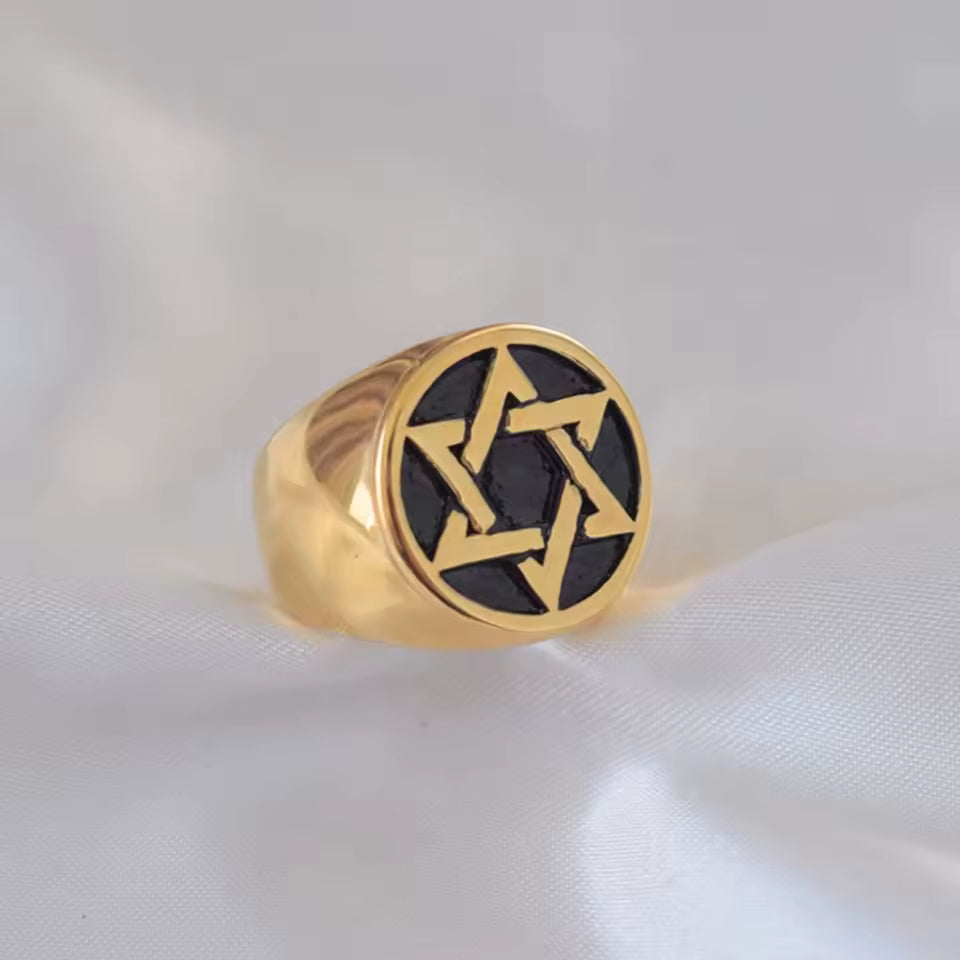 ANILLO ESTRELLA DE DAVID