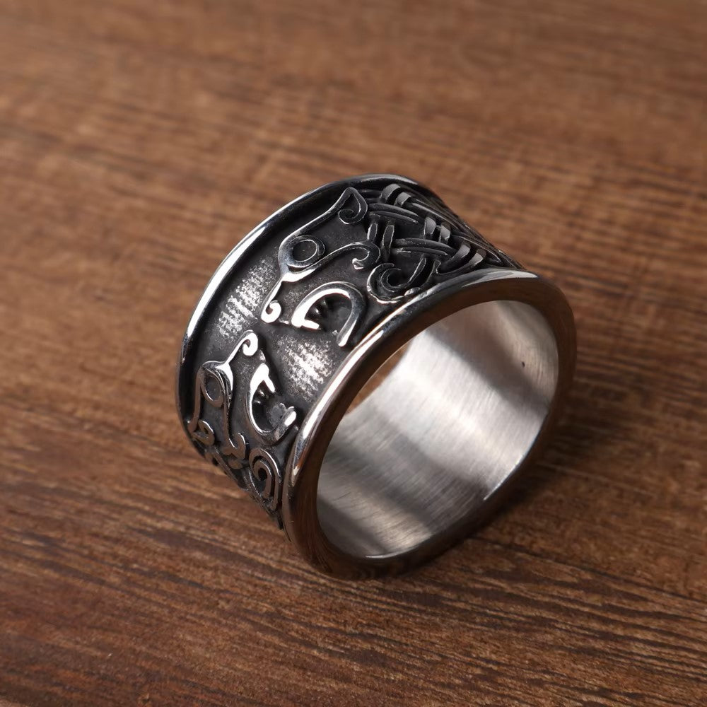 ANILLO LOBOS VIKINGOS