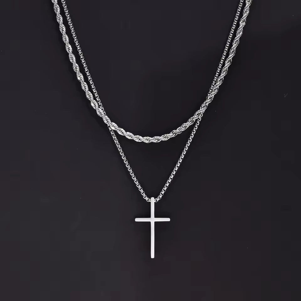 SET DE COLLAR CON CRUZ