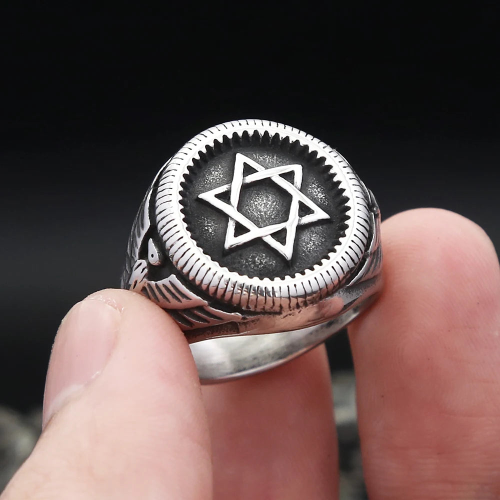 ANILLO DARK ESTRELLA DE DAVID