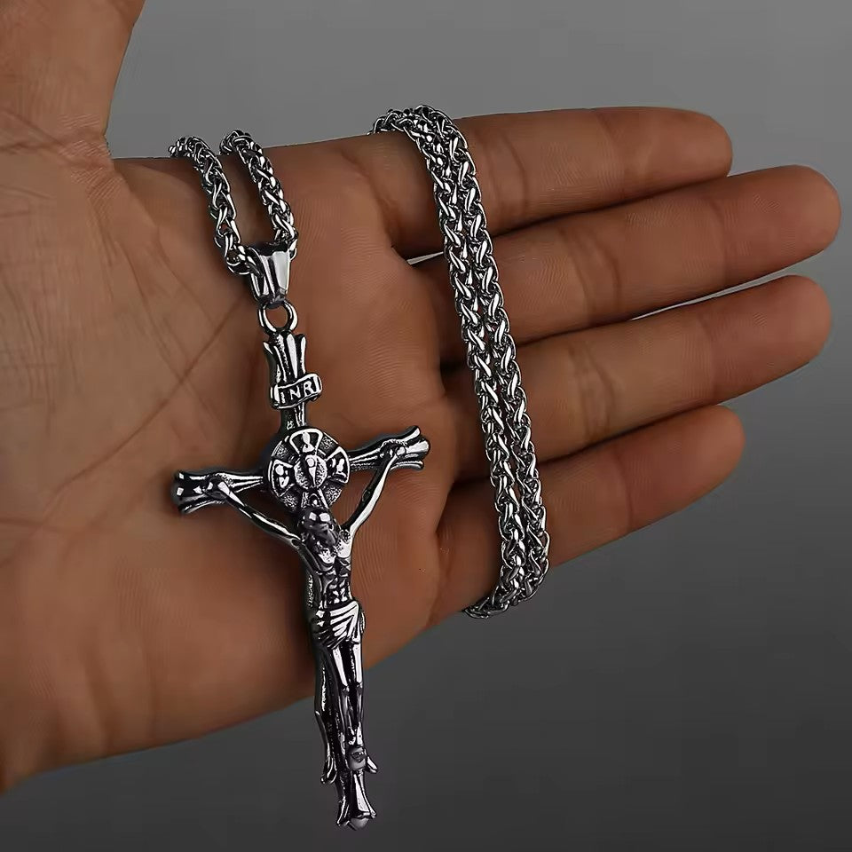 COLLAR CRUZ CON JESUS