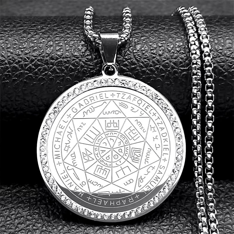 COLLAR 7 ARCANGELES CON CIRCONES