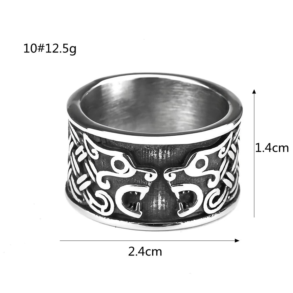 ANILLO LOBOS VIKINGOS