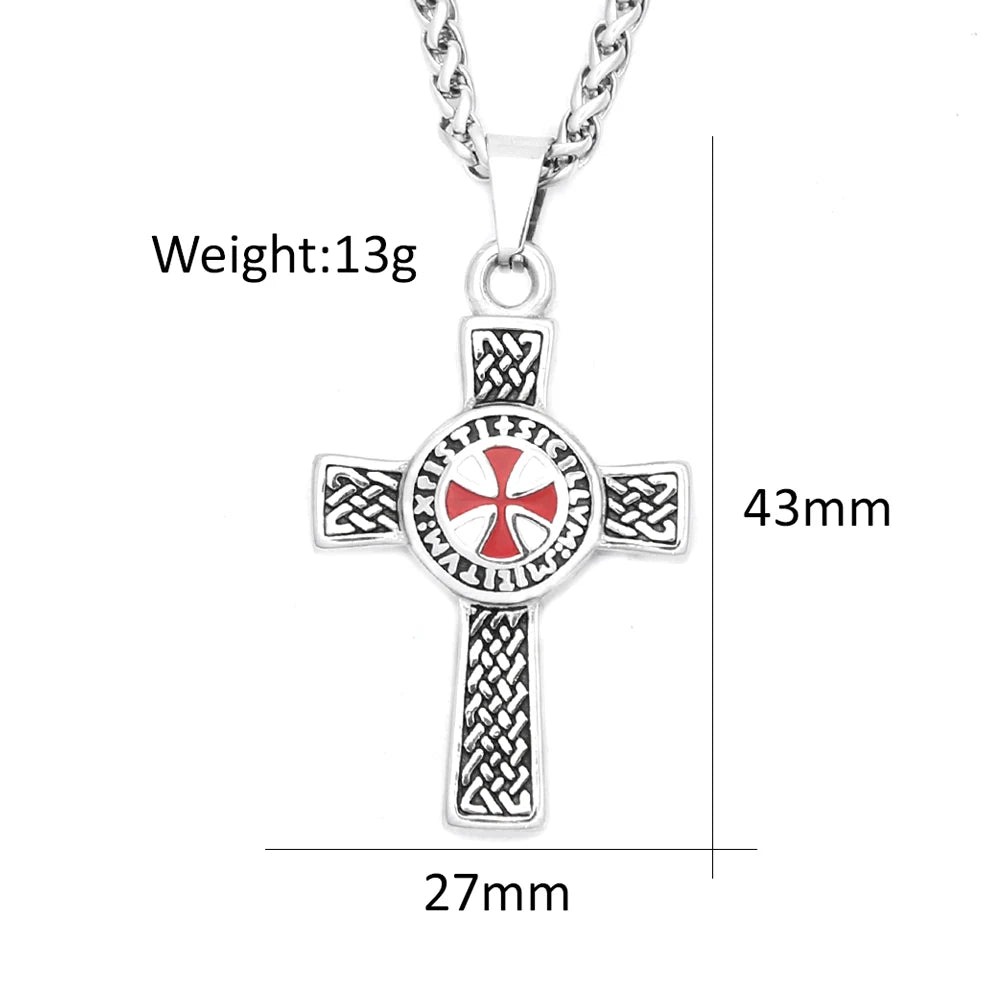 COLLAR CRUZ TEMPLARIA