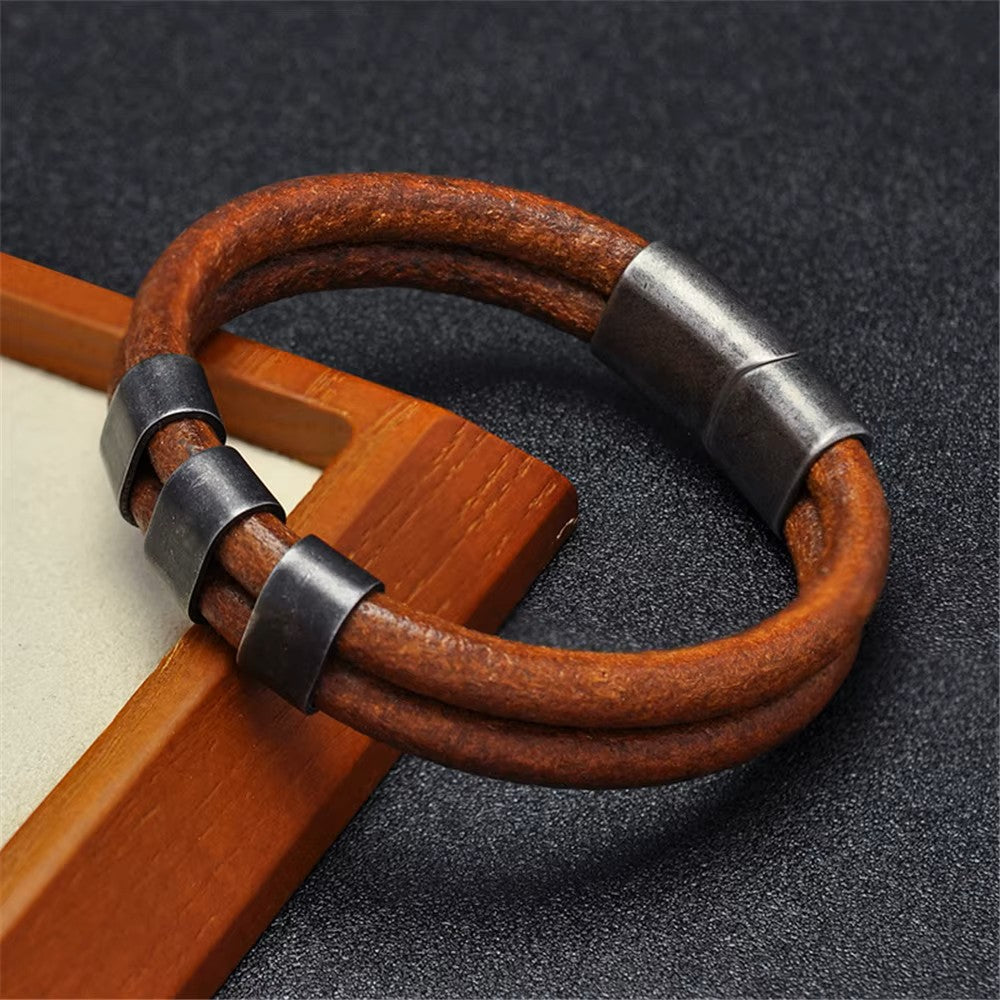 PULSERA DOBLE ENVEJECIDA