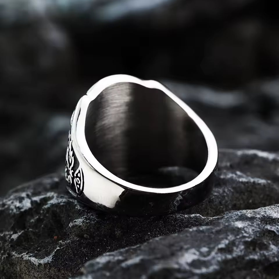 ANILLO MASON PLATEADO
