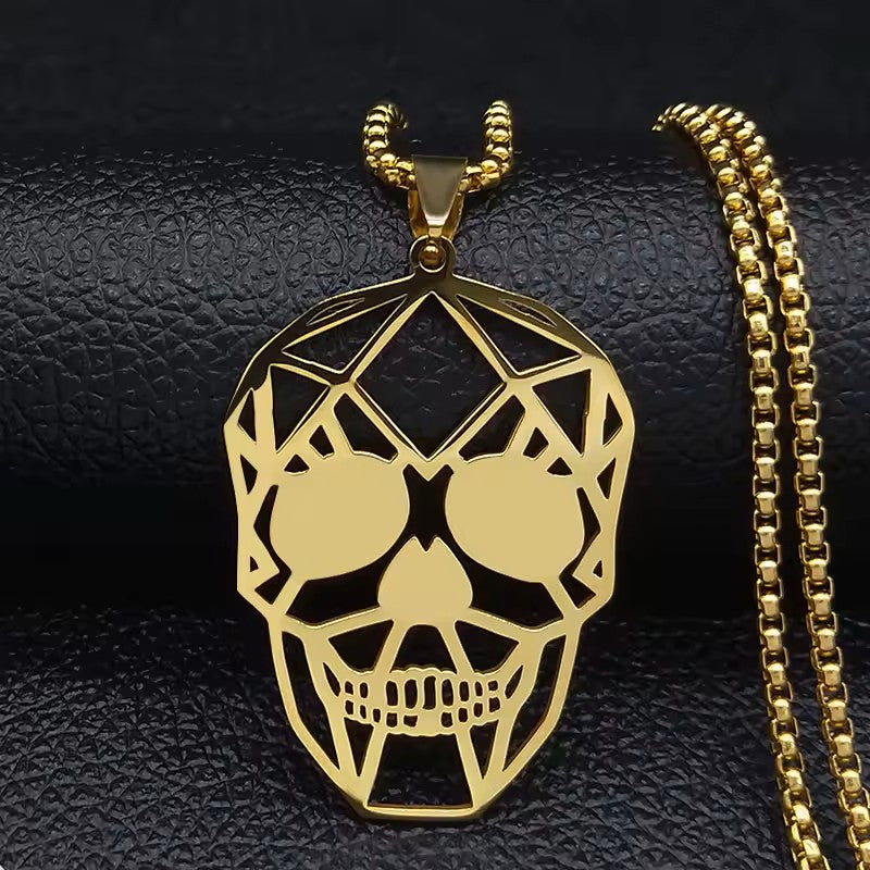COLLAR CALAVERA HUECA
