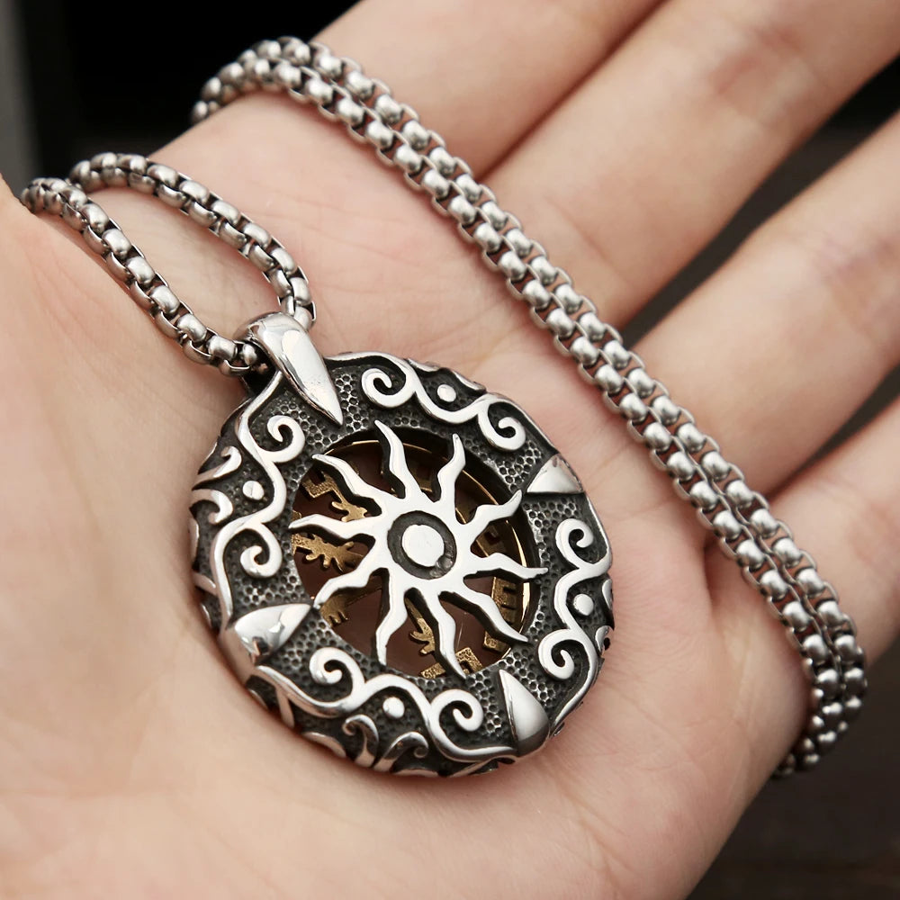 COLLAR BRUJULA NORDICA