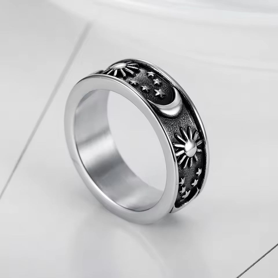 ANILLO SOL, LUNA Y ESTRELLAS