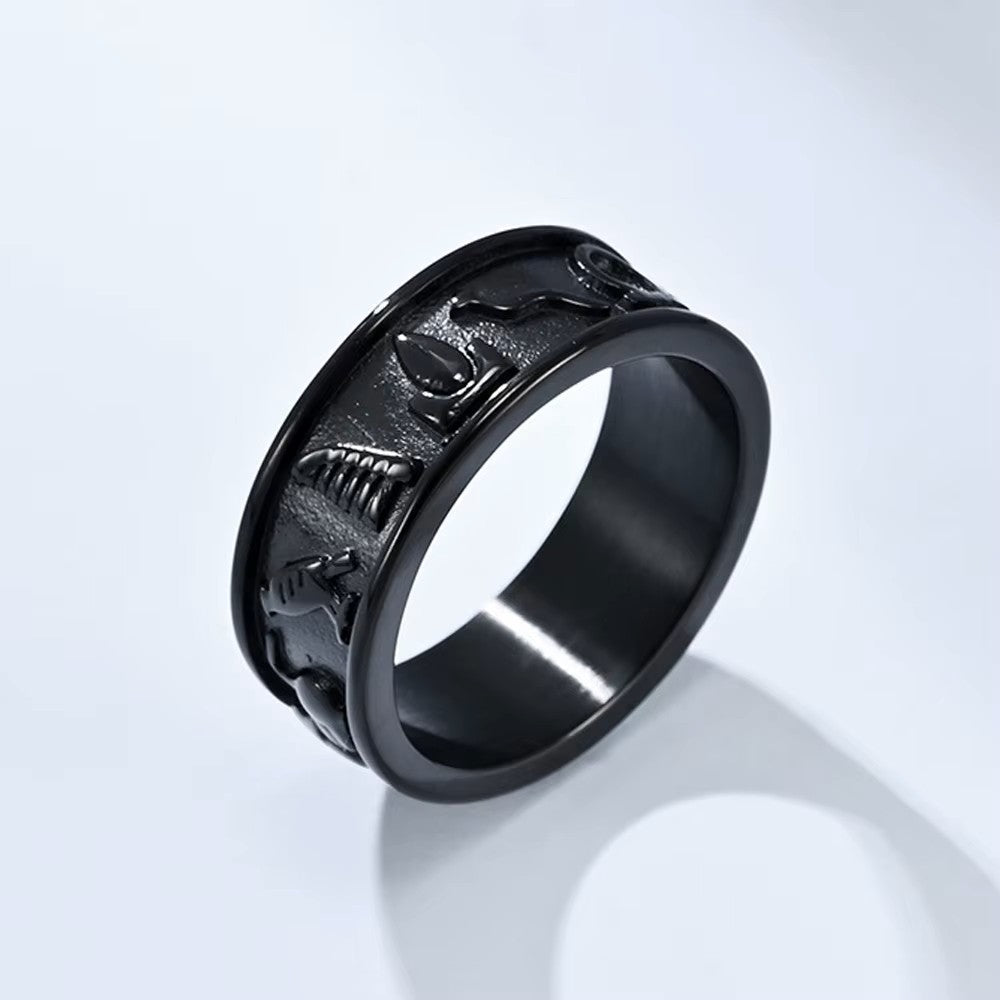 ANILLO CON SIMBOLOS EGIPCIOS
