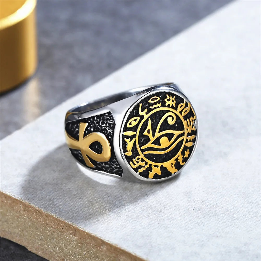 ANILLO OJO HORUS EGIPCIO