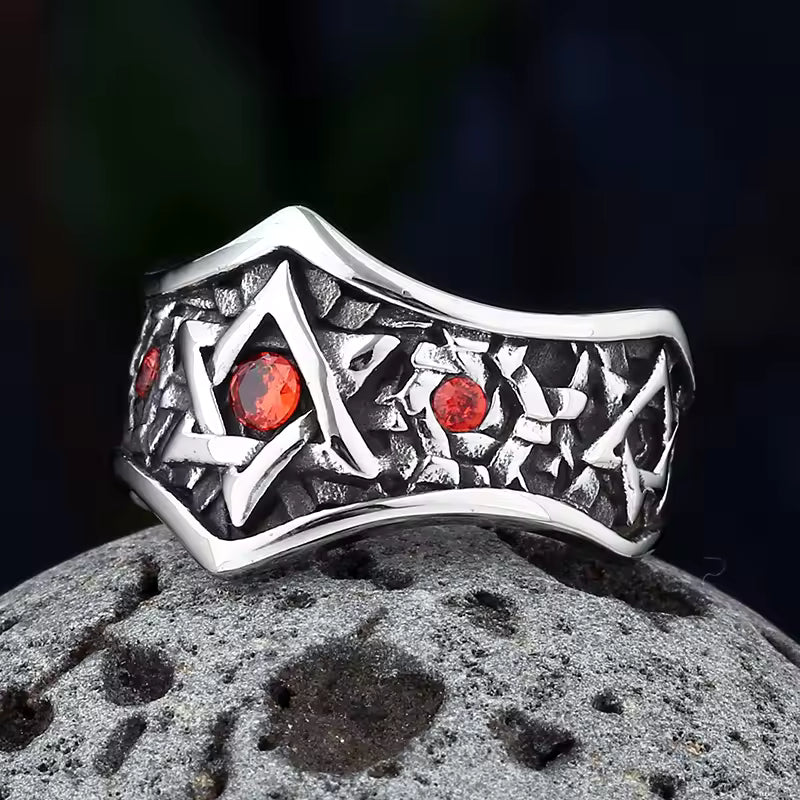 ANILLO ESTRELLA 6 PUNTAS