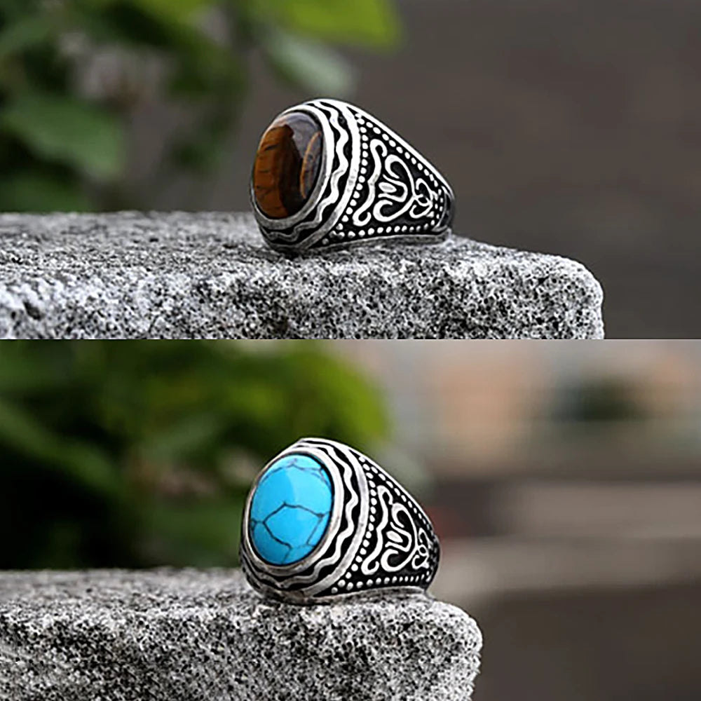 ANILLO PIEDRA OVALADO
