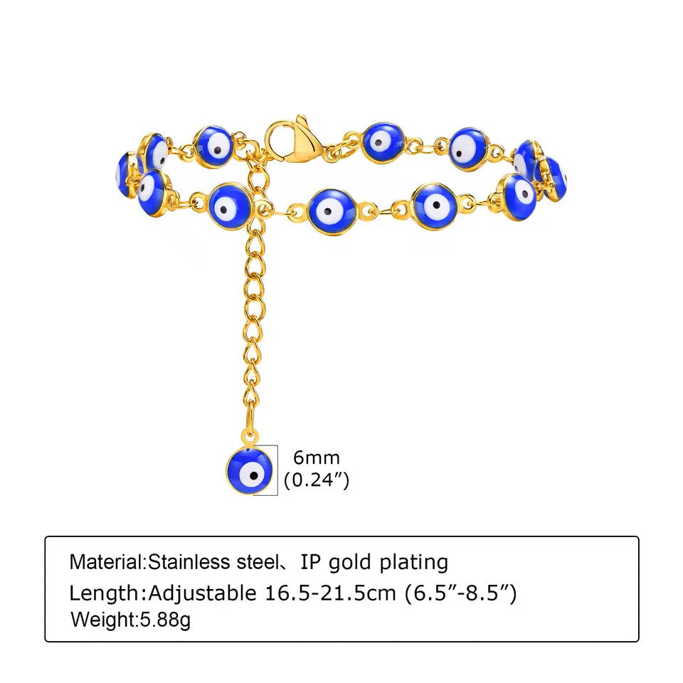 PULSERA OJOS TURCO