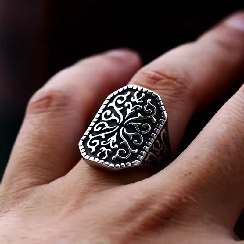 ANILLO VINTAGE RECTANGULAR