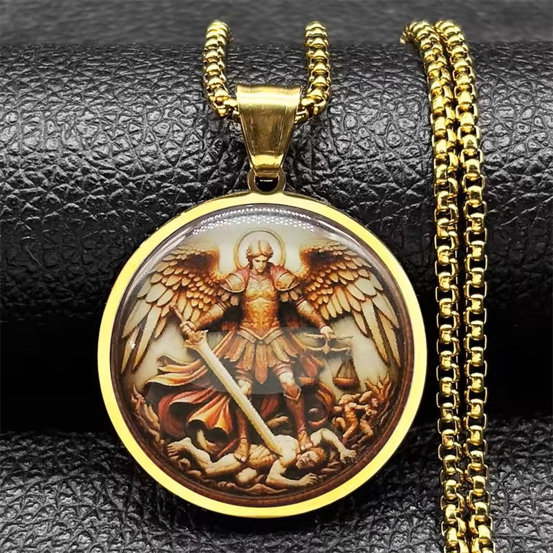 COLLARES SAN MIGUEL ARCANGEL NEW