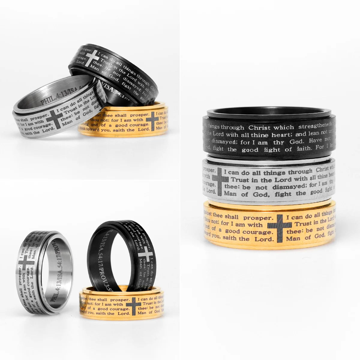 ANILLOS CRUZ ANTIESTRES