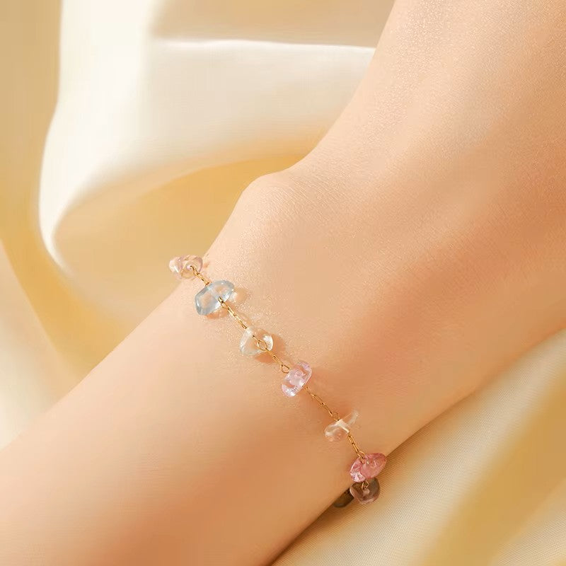 SET COLLAR Y PULSERA PIEDRAS