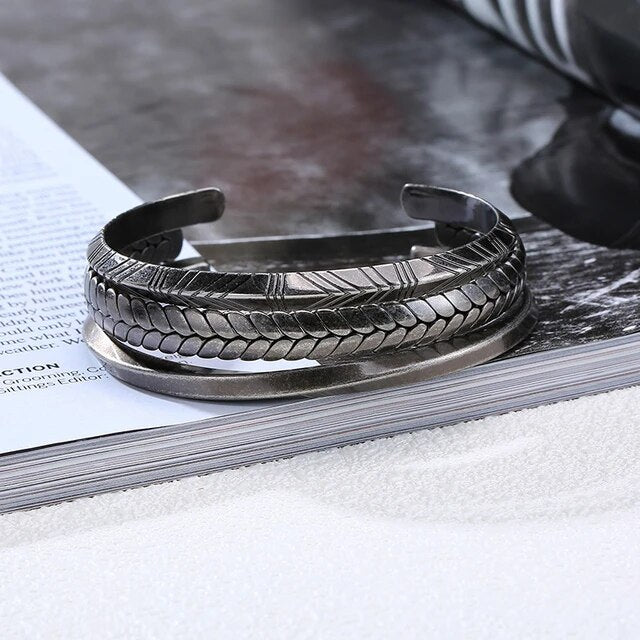PULSERAS SET ENVEJECIDO