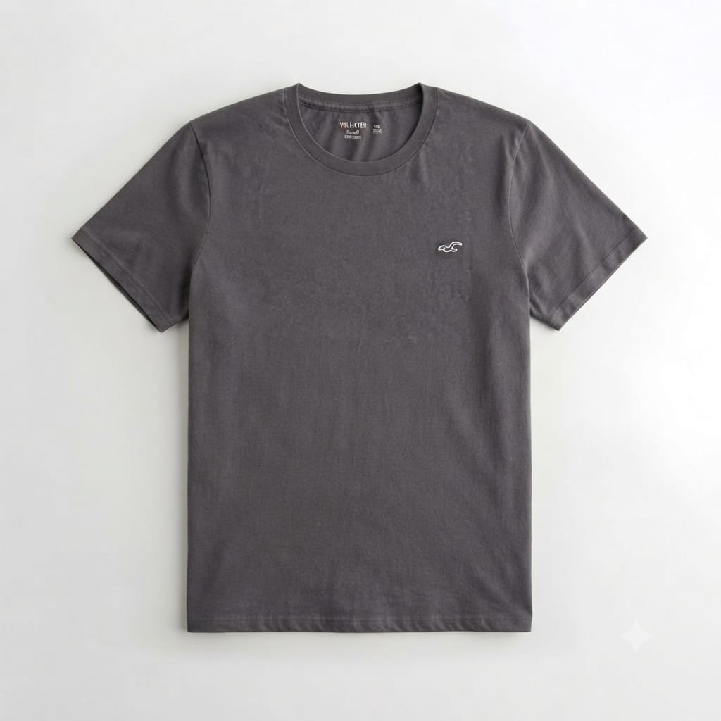 FRANELA GRIS MEDIO LOGO CON BLANCO