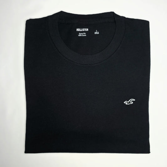 FRANELA NEGRA LOGO RELIEVE BLANCO