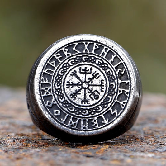 ANILLO BRUJULA VIKINGA