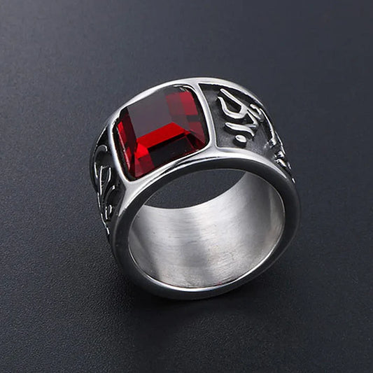 ANILLO MANTRA (CON DETALLE)