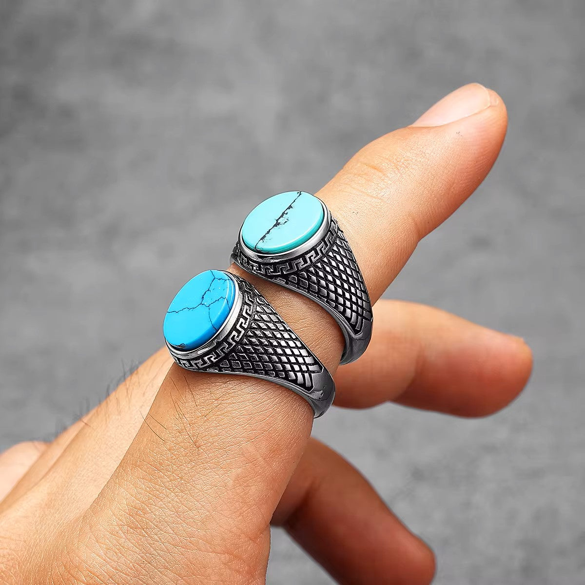 ANILLO PIEDRA TURQUESA