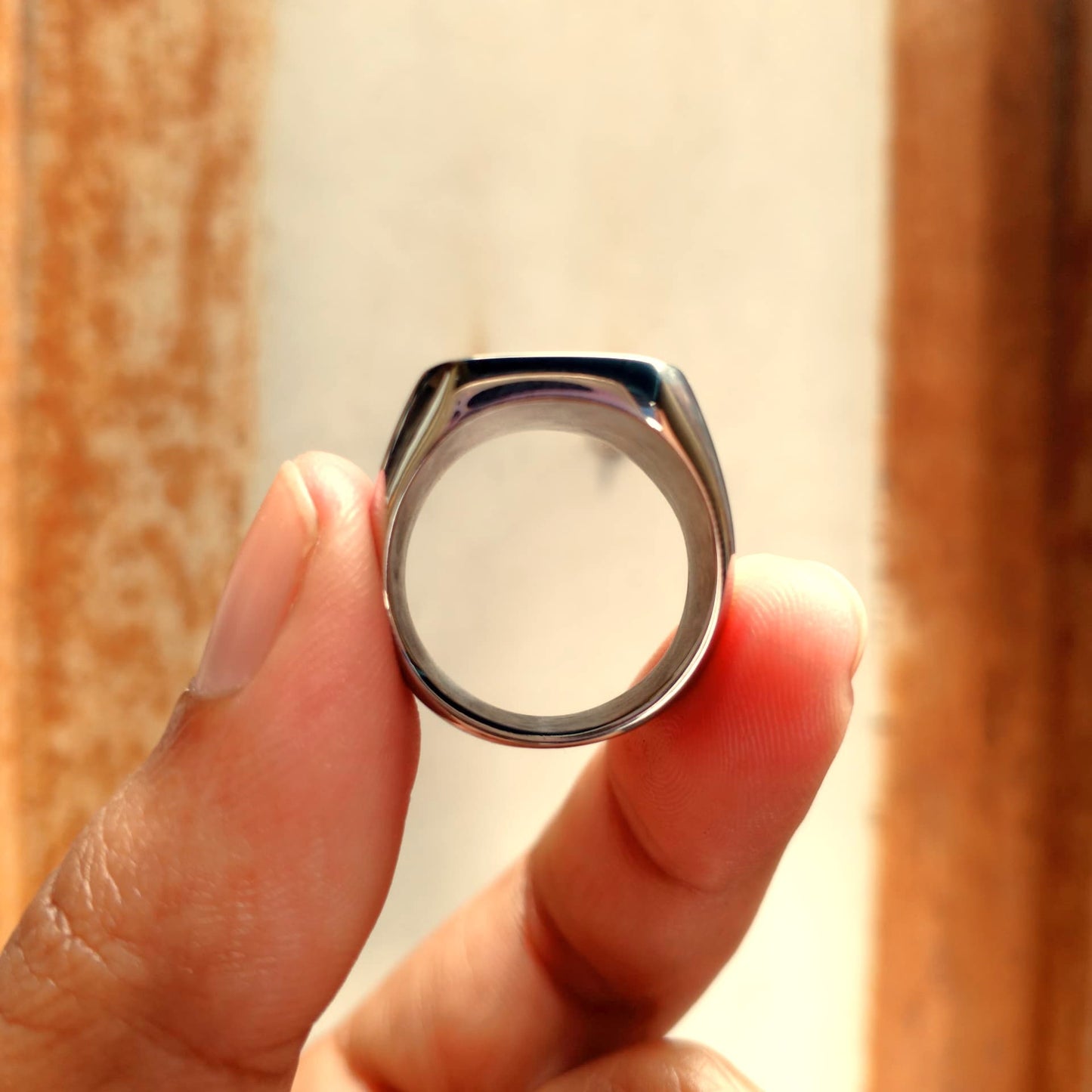 ANILLO CUADRADO MACIZO