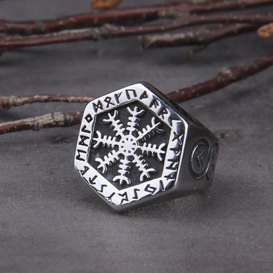 ANILLO BRUJULA VIKINGA CLASICA