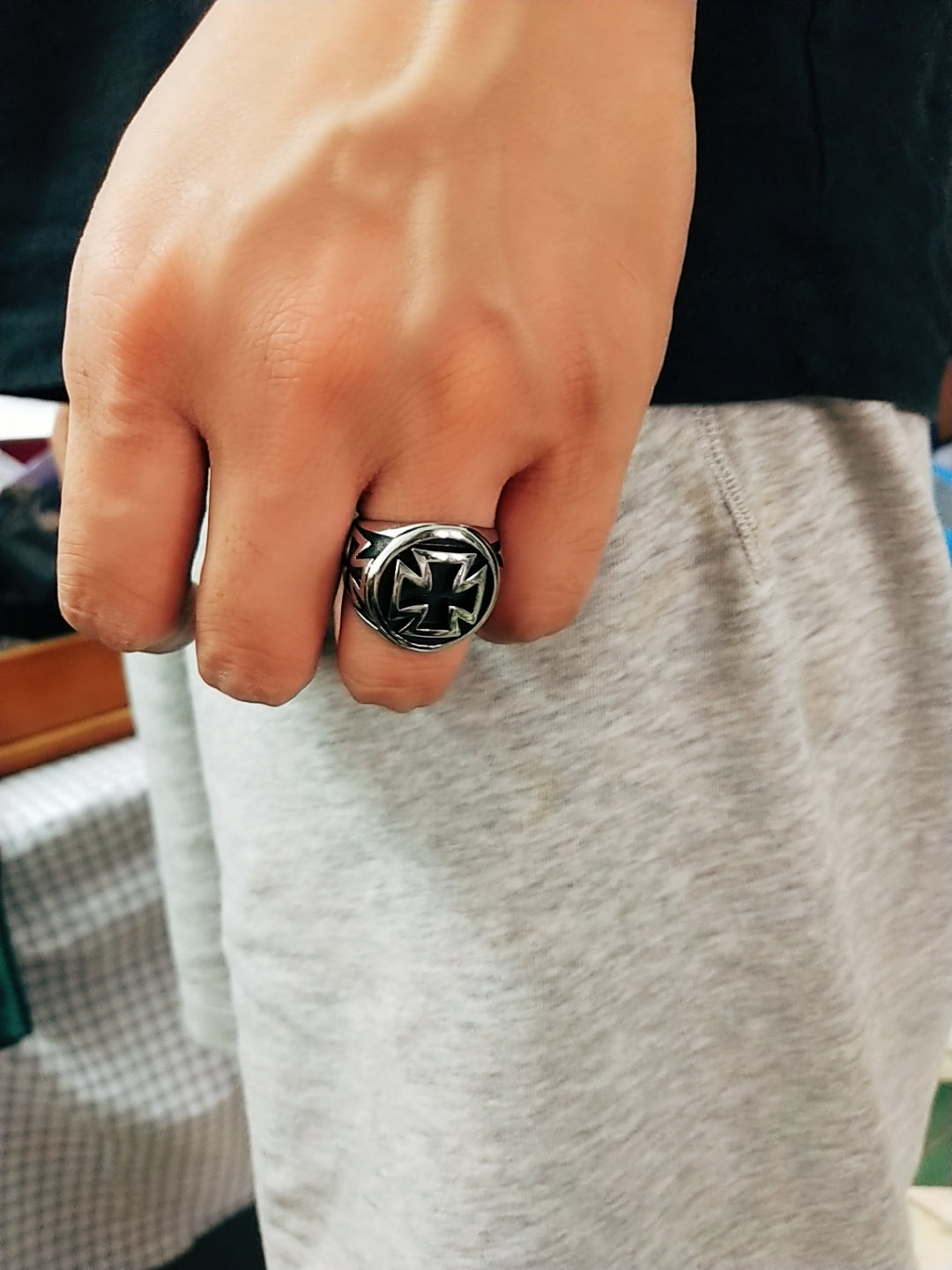 ANILLO CRUZ TEMPLARIA