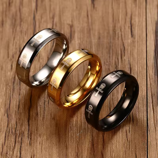 ANILLO LISO EGIPCIO