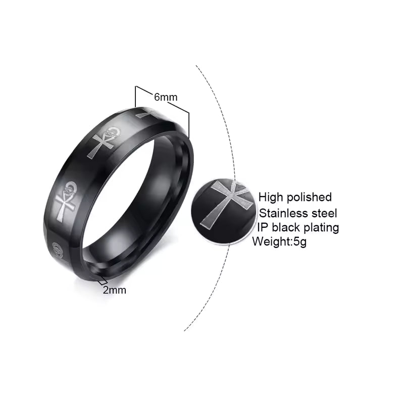 ANILLO LISO EGIPCIO