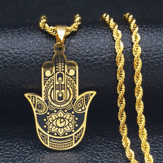 COLLAR MANO HAMSA