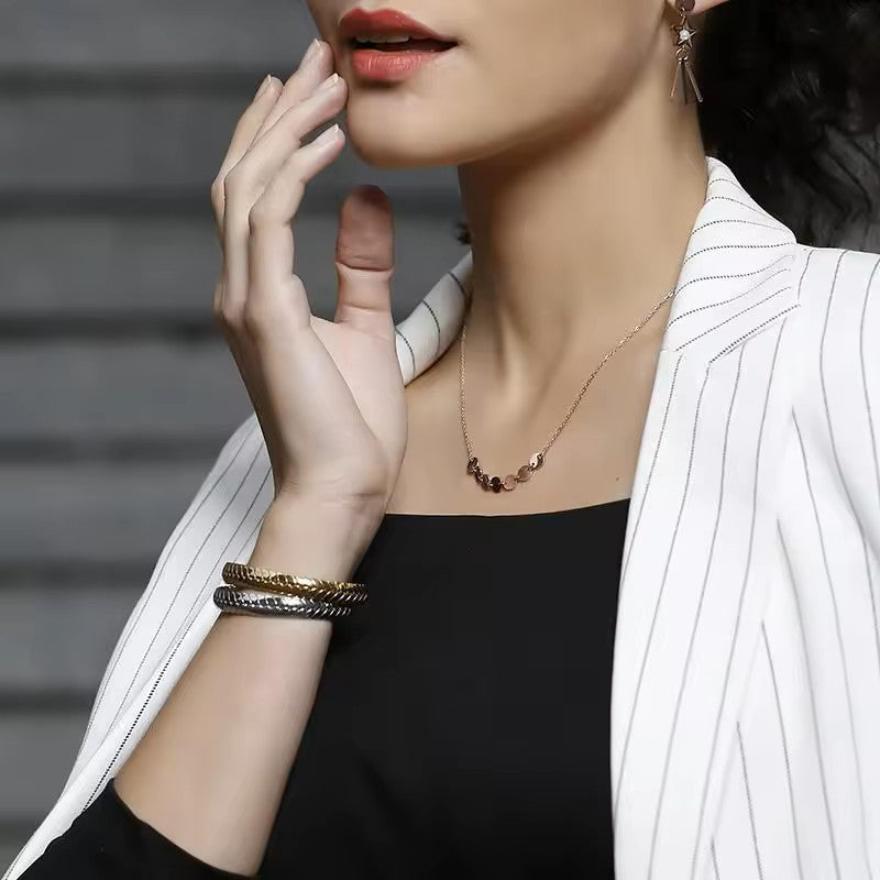 PULSERA CON DISEÑO DE TRIGO