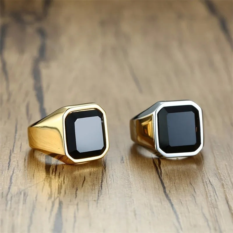 ANILLO CUADRADO ACERO INOXIDABLE