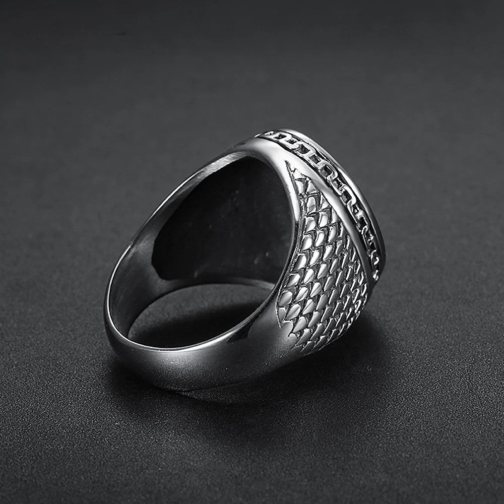 ANILLO CRUZ DORADO