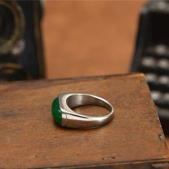 ANILLO PIEDRA VERDE