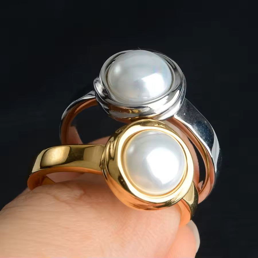 ANILLO ELEGANTE CON PERLA